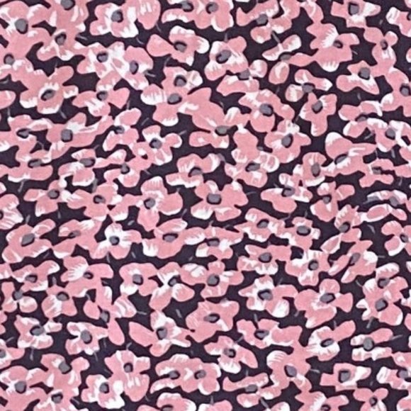 Talbots Floral Contrast Plaid Cuff Convertible Roll Tab Sleeve Button Shirt-22WP - Picture 9 of 11